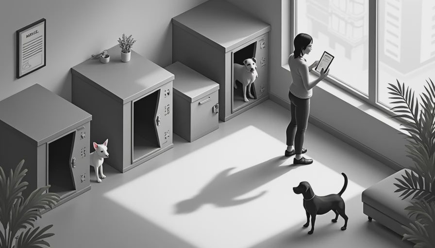 Illustration for dog names for rescues