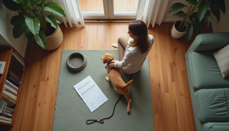 The Adopted Dog First Day: A Calm Plan for Bringing Your Rescue Home