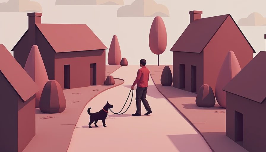 Visual context for aggressive behavior dog training