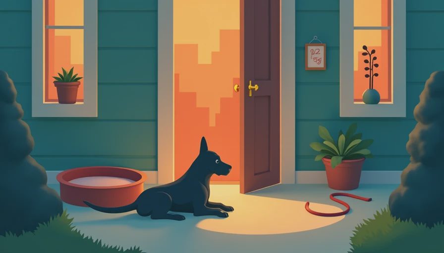 Visual context for separation anxiety in rescue dogs