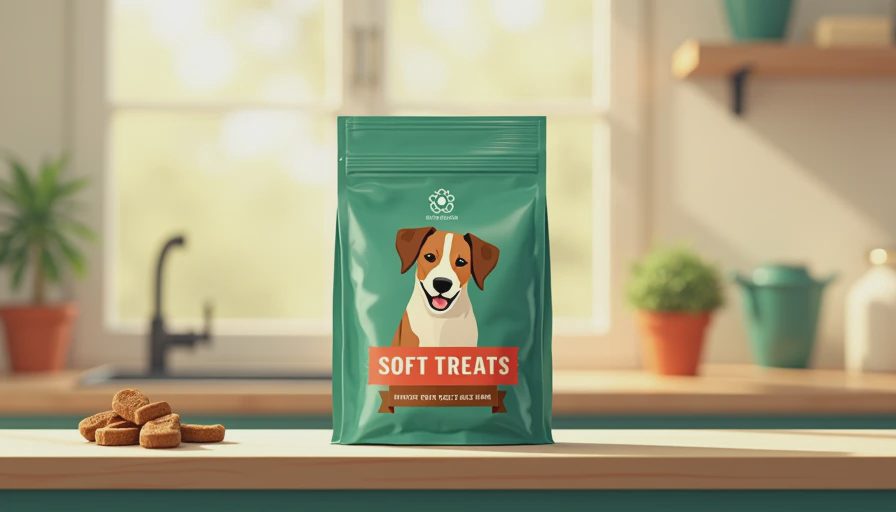 Visual context for senior dog treats