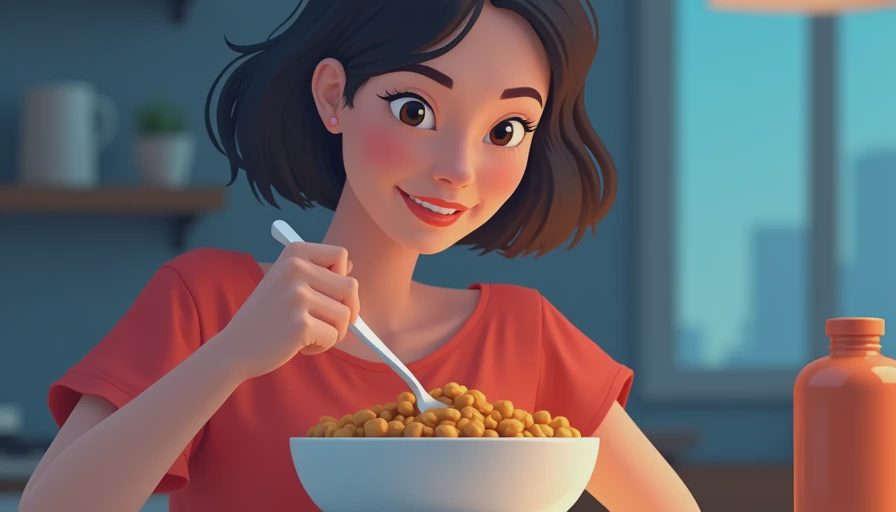 Illustration for homemade dog food recipes with chicken